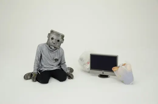 ロボットのぞみ パフォーマンスの様子
